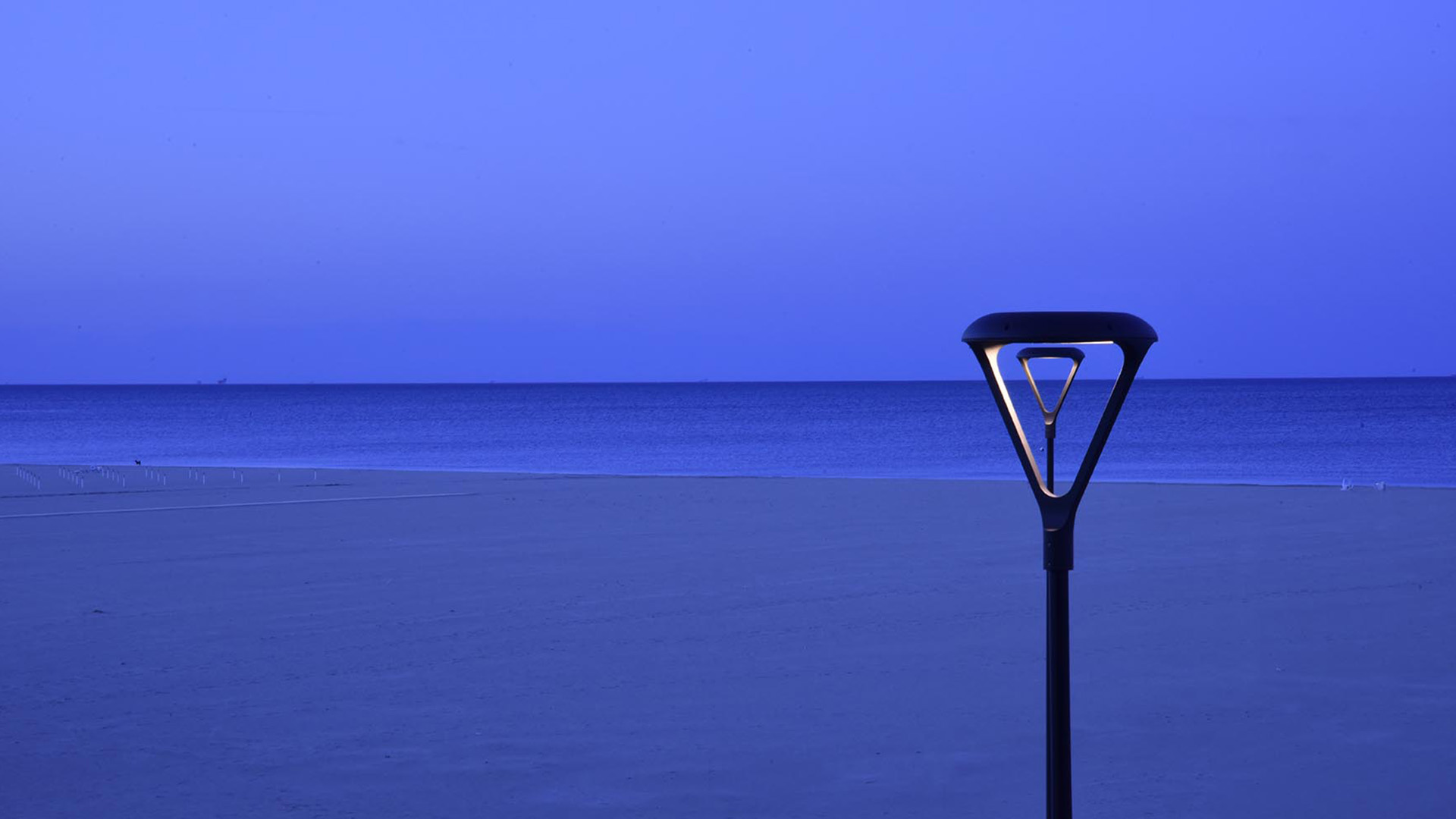 Lang en el paseo marítimo de Cervia