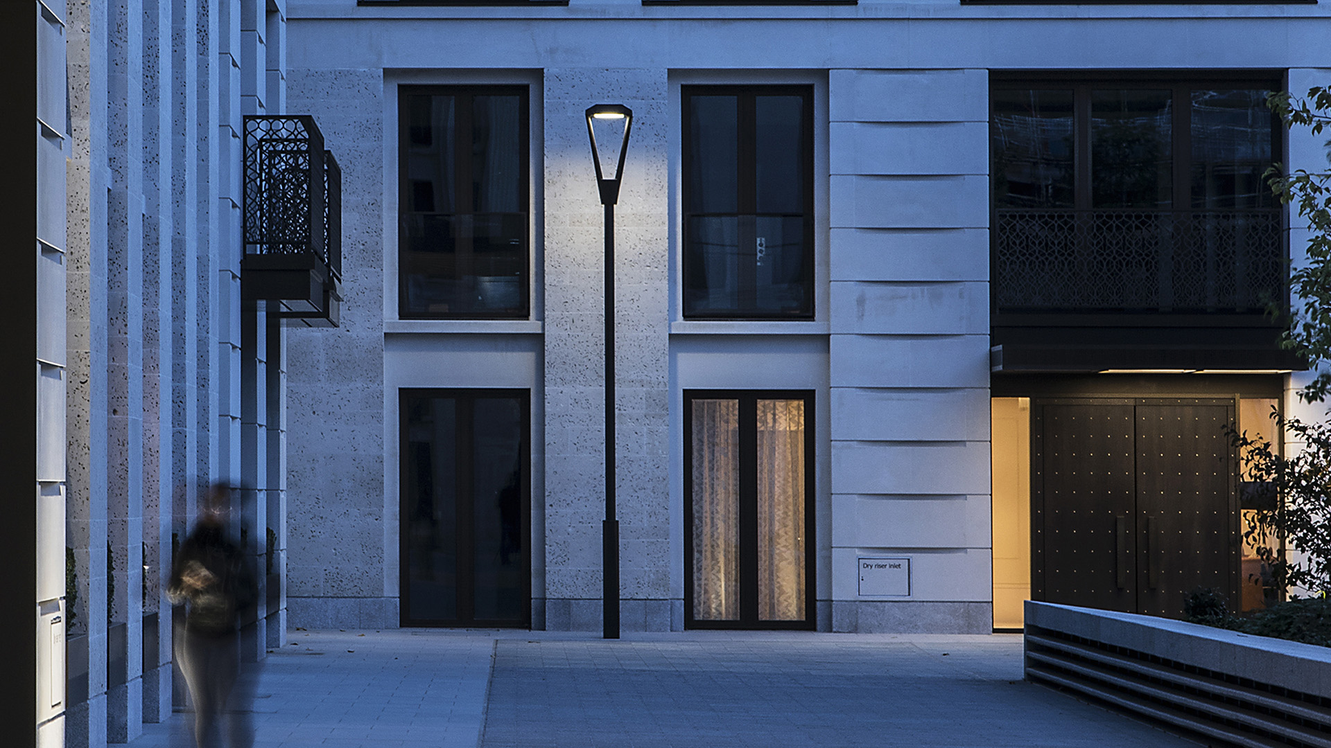 A lamp for Chelsea Barracks, the most sought-after area of London