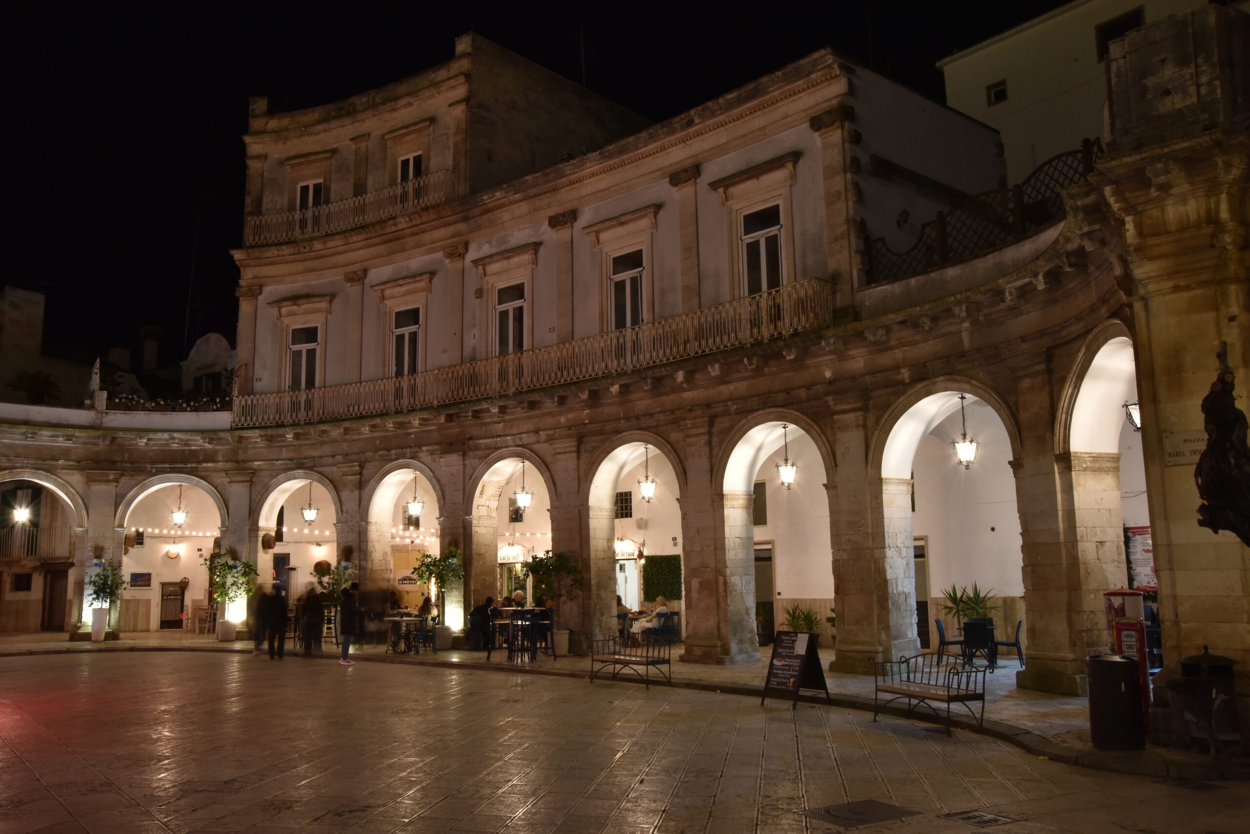 Restauración de la iluminación en Martina Franca