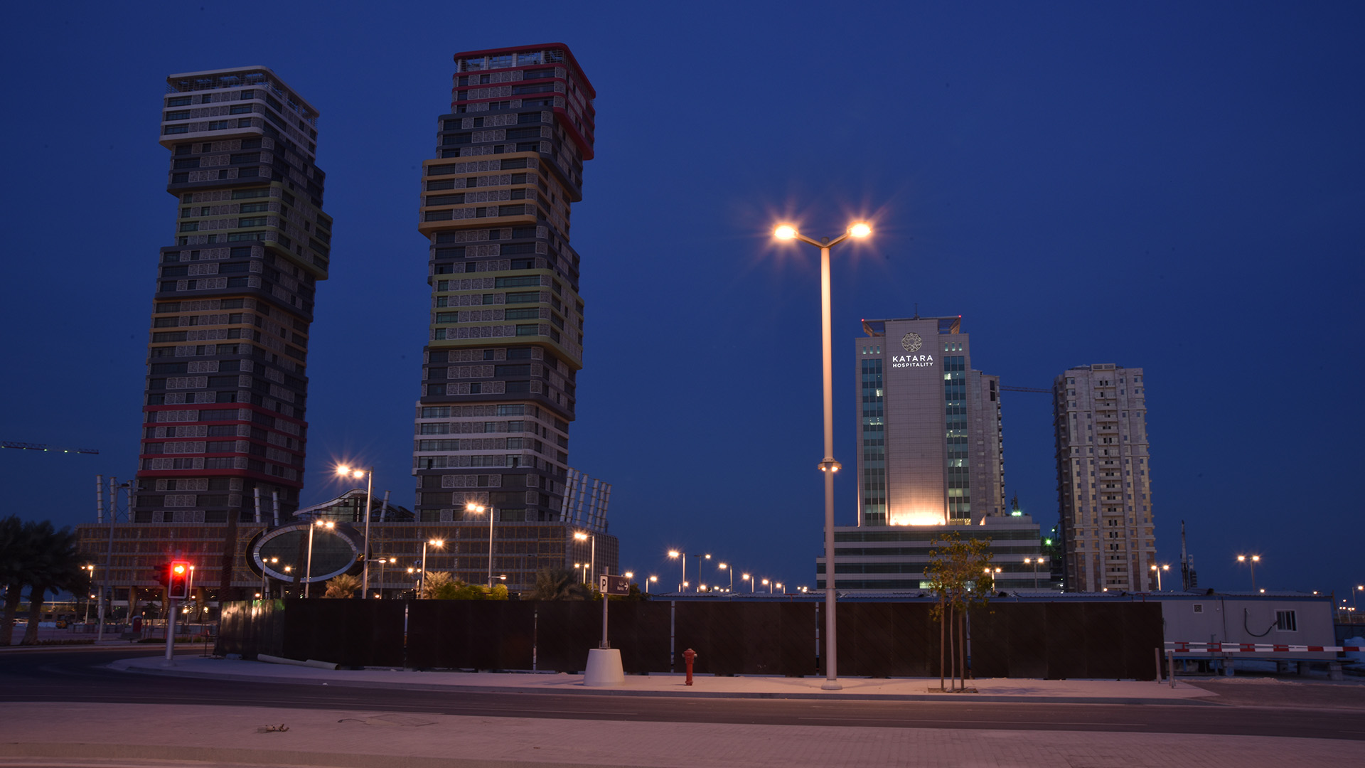 Lusail, Doha. A city under construction.
